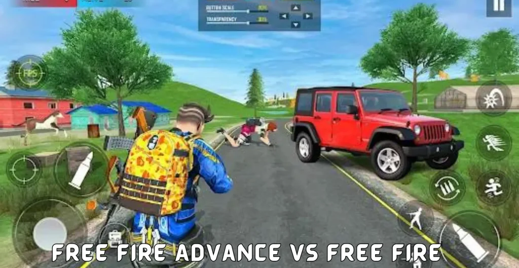 Free Fire Advance vs Free Fire